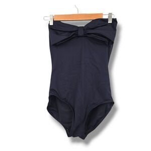 Kate Spade Navy One-Piece Swimsuit with Bow